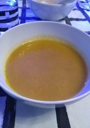 Une photo de Soupe pois chiche