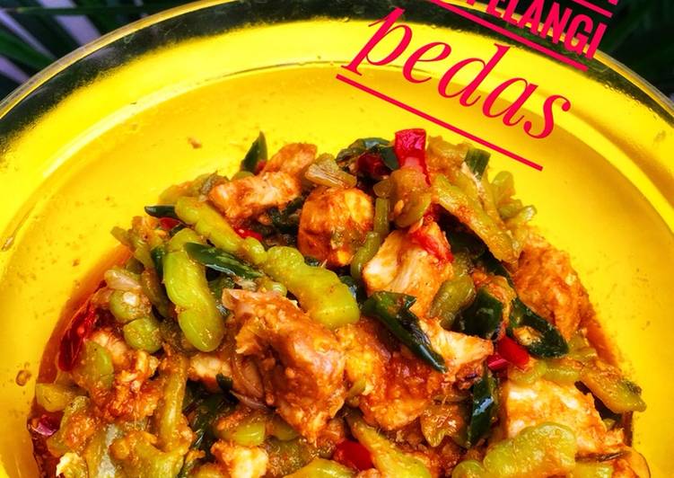 Resep Sambel goreng pari pelangi pedas, Enak