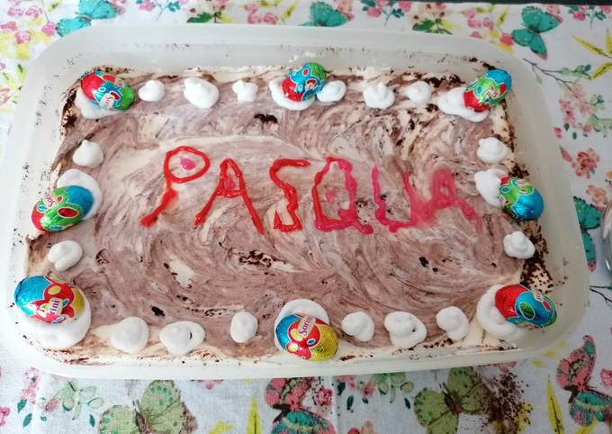 Tiramisù bicolore Pasqua 2020🐣