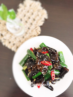 涼拌木耳 的食譜成品照片