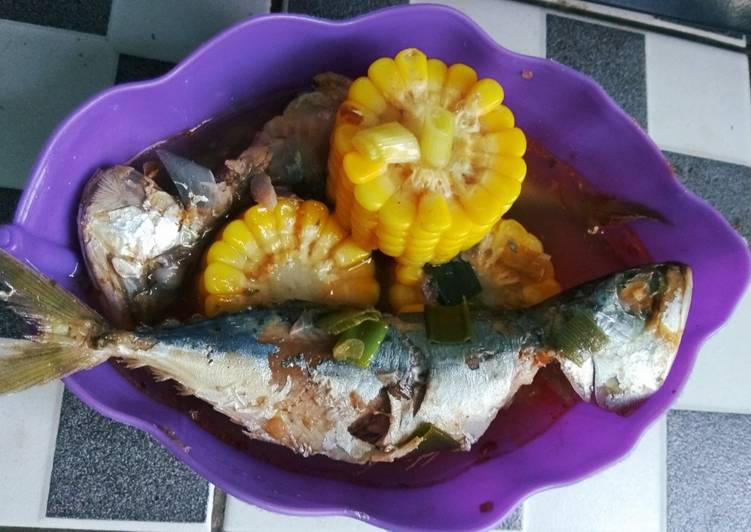 Resep Ikan kembung sayur asem Lezat