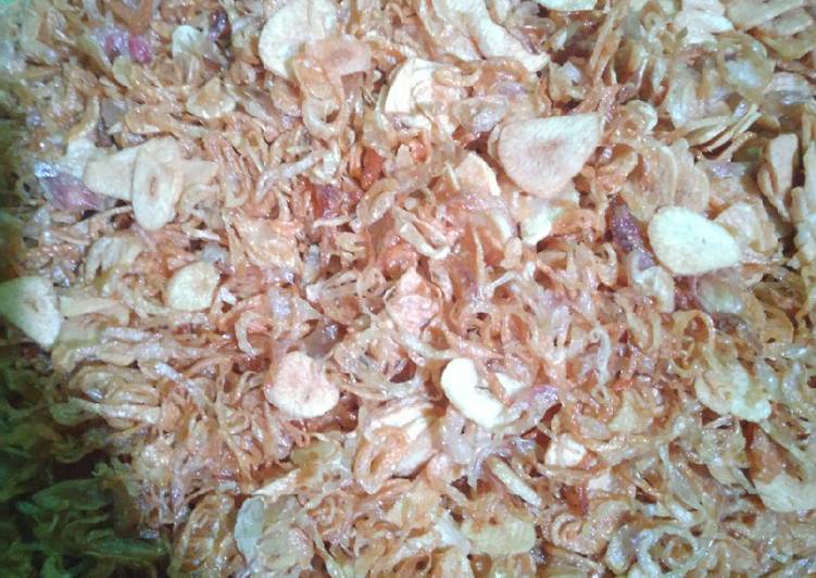 Cara Gampang Membuat Bawang Goreng Kriuk Anti Gagal