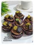 Brownies Ketan Hitam Cokelat Dubai (Cup Cake Brownies)