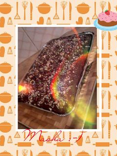 صورة لوصفة كيكة بسيطة ولذيذة من دون حليب 🎂