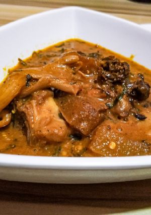 A picture of Ogbono soup II.