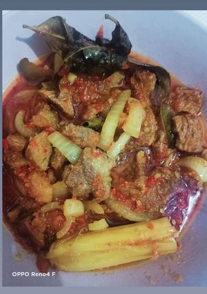 Foto resep Daging sapi kecap pedas