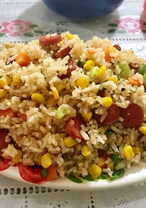 Foto resep Nasi goreng hongkong