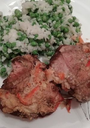 Göngyölt sertéscomb recept fotója