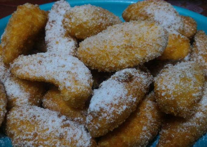 Pisang goreng tepung roti