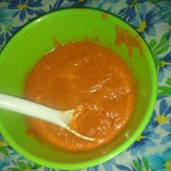 A picture of Tikhi Lal mirch ki Chutney.