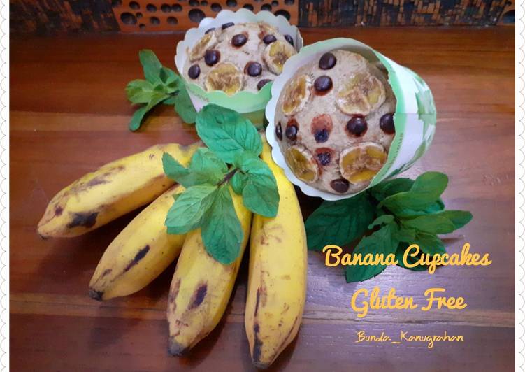 Banana Cupcakes Gluten Free