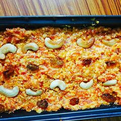 A picture of Gajar ka halwa.