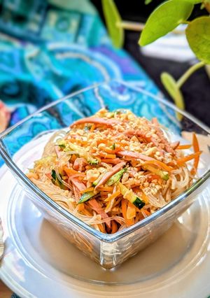酸甜涼拌粉絲 - 簡易免開火料理 的食譜成品照片