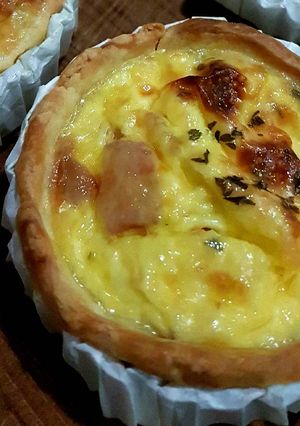 Foto resep Mini ham pies (quiche lorraine)