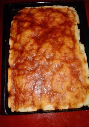 Una foto de Masa para pizza, receta fácil