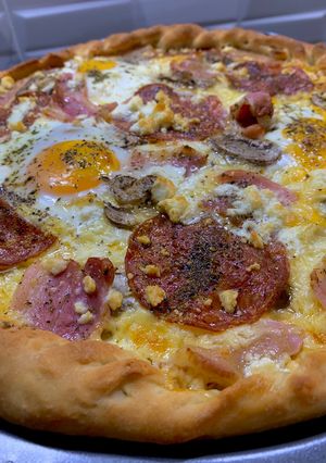 Φωτογραφία της συνταγής ΣΟΥΠΕΡ Ζύμη πίτσας 🍕
