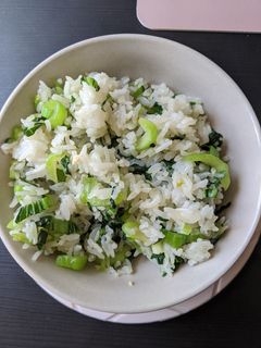 上海菜飯（炒熟飯） 的食譜成品照片