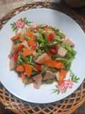 Tumis Wortel Buncis Bakso