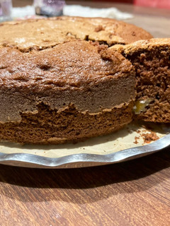 Una foto de Torta de chocolate y nueces, muy fácil y rápida!