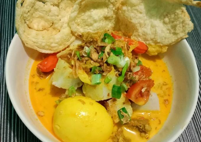 Resep Kupat dan tongseng daging (tanpa santan) Anti Gagal