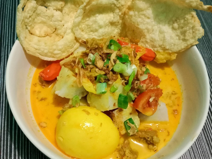Resep Kupat dan tongseng daging (tanpa santan) Anti Gagal