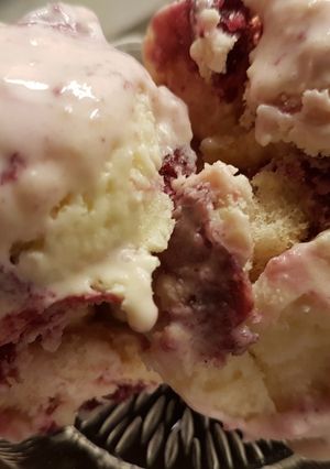 Una foto de Helado de Cheesecake