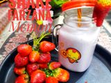 Strawberry milk shake