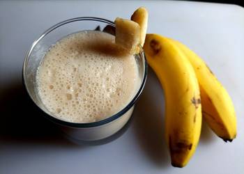 Easiest Way to Prepare Appetizing Banana Milkshake