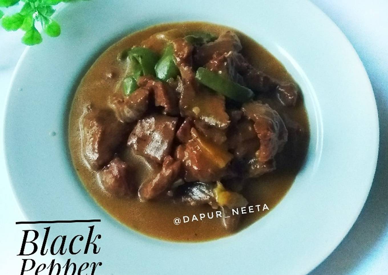 Black Pepper Beef Creamy