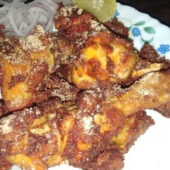 A picture of Fried chicken recipe.