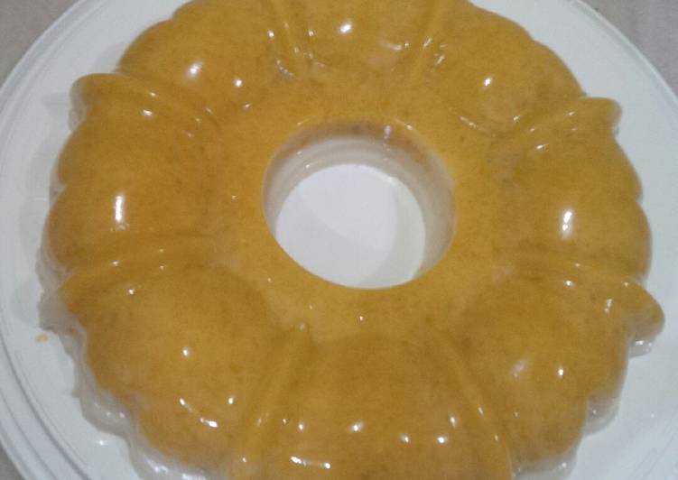 Puding kabocha alias labu kuning