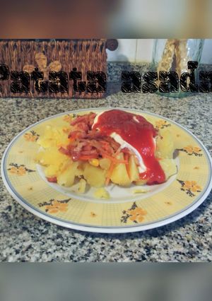 Una foto de Patata asada de feria