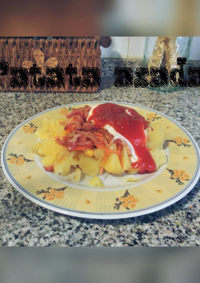 Una foto de Patata asada de feria
