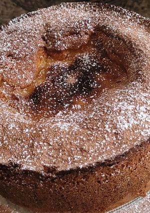 Una foto de Bizcocho con Crema Pastelera
