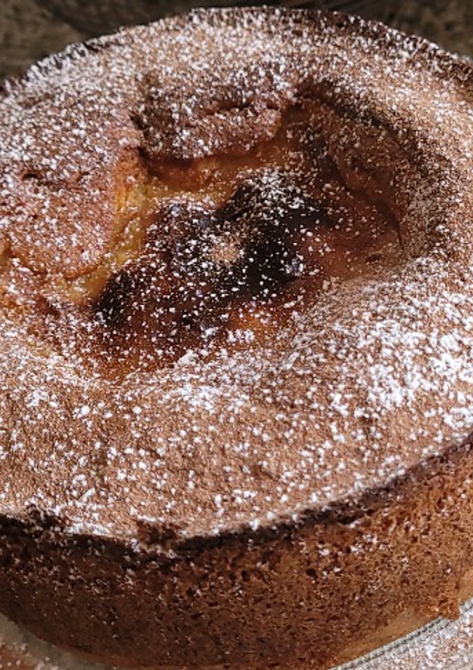 Una foto de Bizcocho con Crema Pastelera