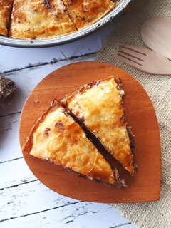 Foto resep Banana choco cheese strudle
