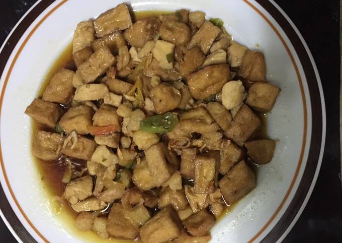 Cara Buat Cah Tahu Cabe Ijo Menu Enak Dan Mudah Dibuat