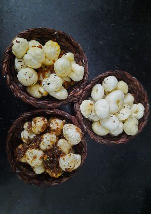 A picture of Flavoured fox nut in bowl.