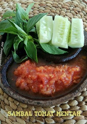 Foto resep Sambal Tomat Mentah