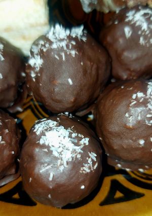 Bounty golyó recept fotója