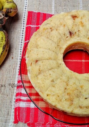 Foto resep Bolu pisang kukus #bikinRamadhanberkesan #day15