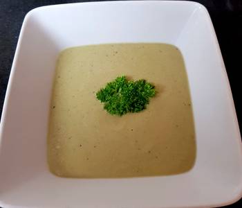 Unique Cuisine My Broccoli  Stilton Soup with Chicken  Delicious