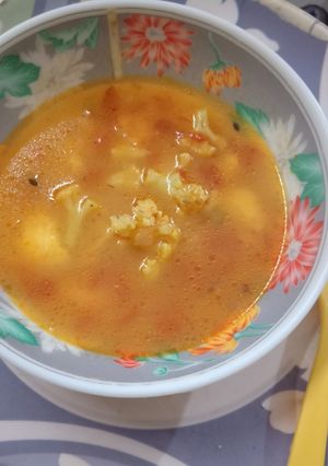 A picture of Chhurpi soup.