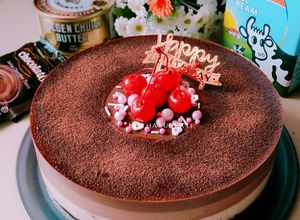 Foto resep Oreo Tiramisu Chocolate Pudding Cake