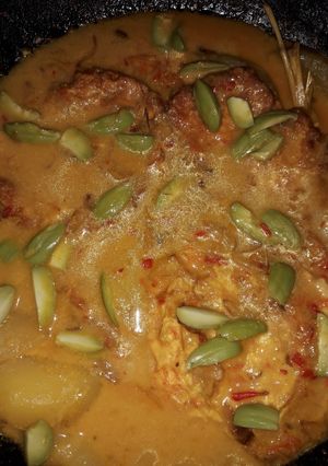 Foto resep Opor telurr ceplok + petee