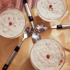 A picture of Ceramalized Apple Walnut Kheer.