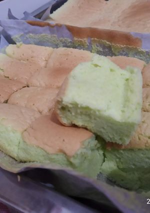 Foto resep Ciffon cake pandan