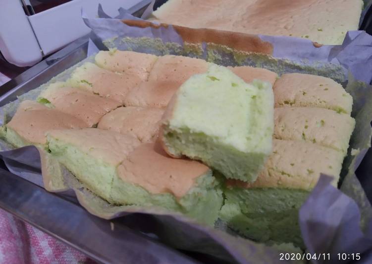 Ciffon cake pandan