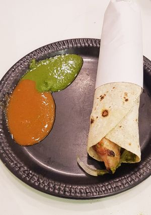 A picture of Chicken Tikka Franky.