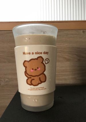 Hình của món Smothies chuối.